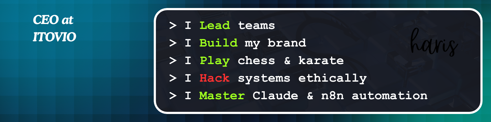 I Lead teams