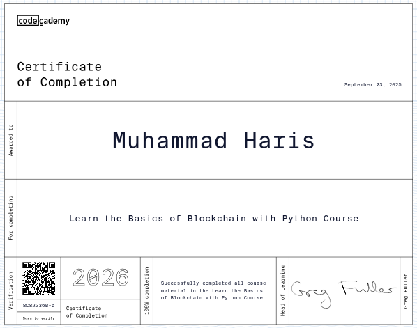 Learn the Basics of Blockchain with Python