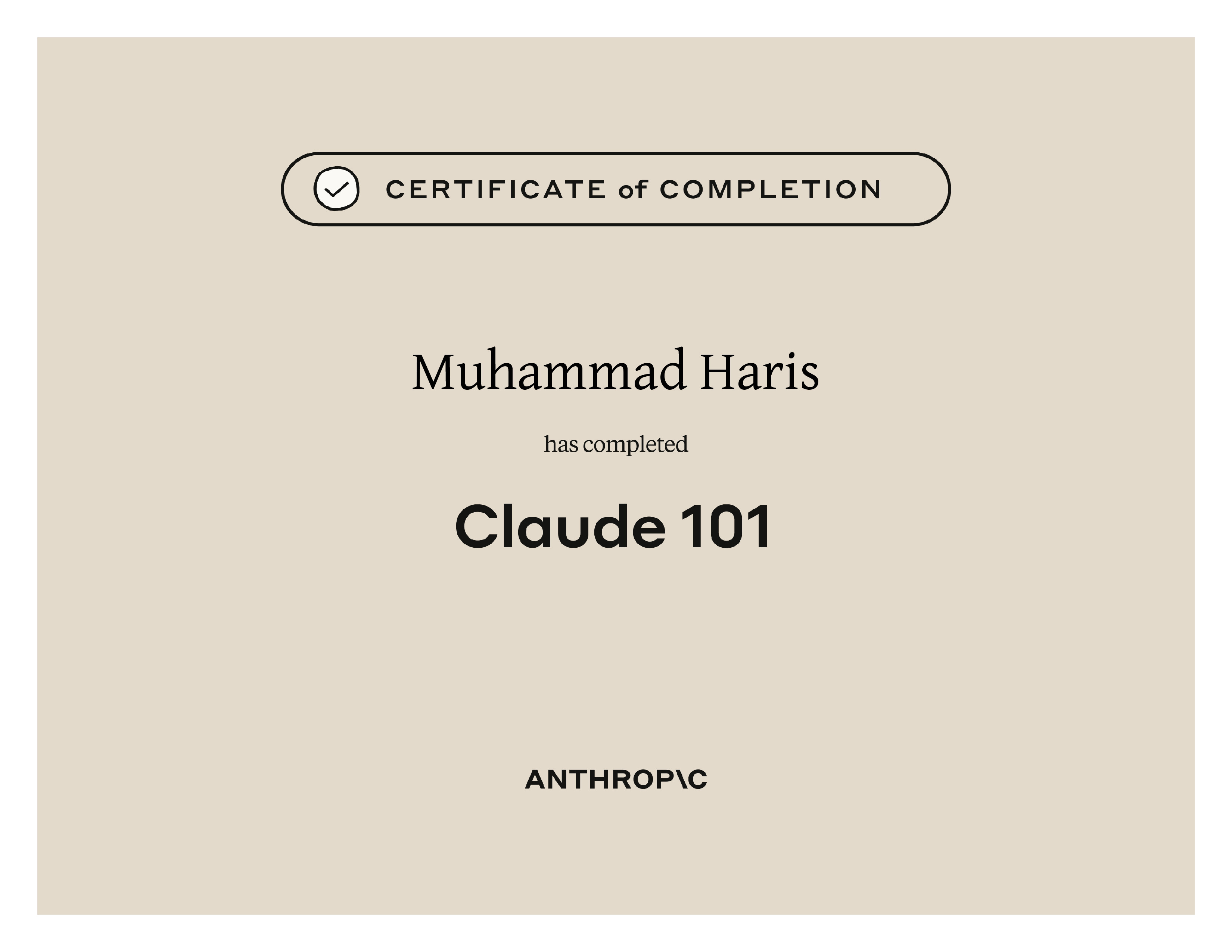 Claude 101
