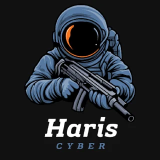Haris Cyber logo — Muhammad Haris